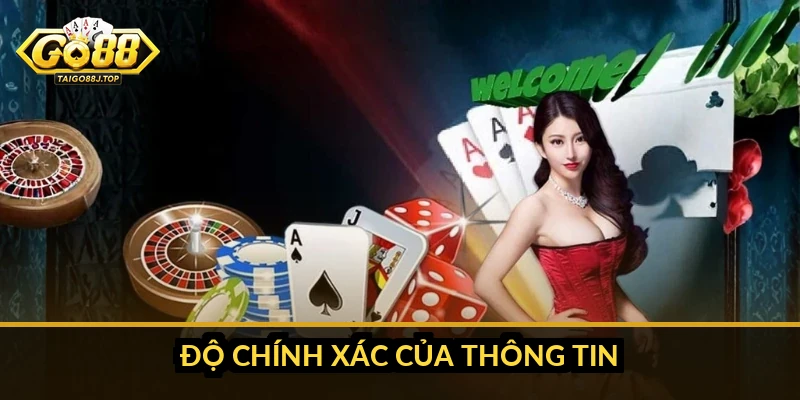 Thời gian rút tiền Go88: mất bao lâu và cách rút nhanh hơn Độ chính xác của thông tin