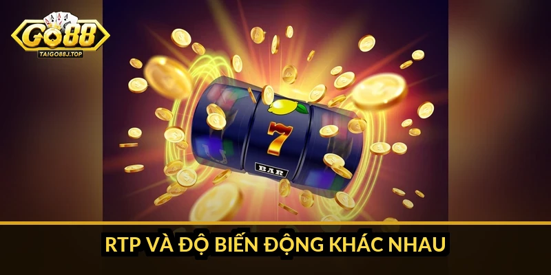 RTP và độ biến động khác nhau thế nào