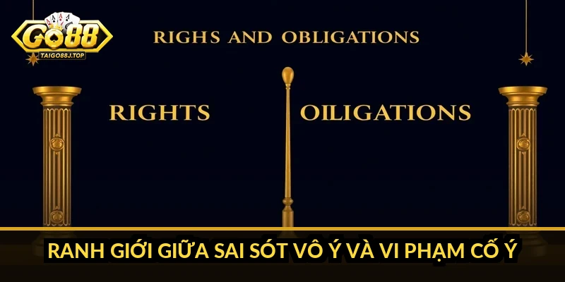 Điều Khoản Sử Dụng Go88: Phân Chia Quyền Và Trách Nhiệm Hai Bên Ranh Giới Giữa Sai Sót Vô Ý Và Vi Phạm Cố Ý